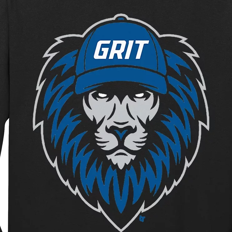 Detroit Football Grit Long Sleeve Shirt