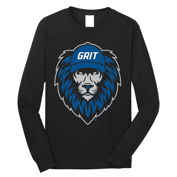 Detroit Football Grit Long Sleeve Shirt