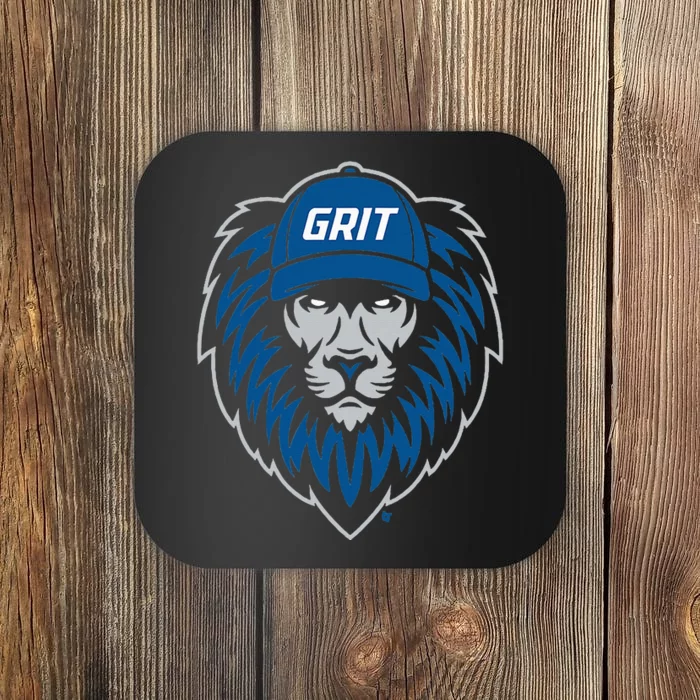 Detroit Football Grit Coaster