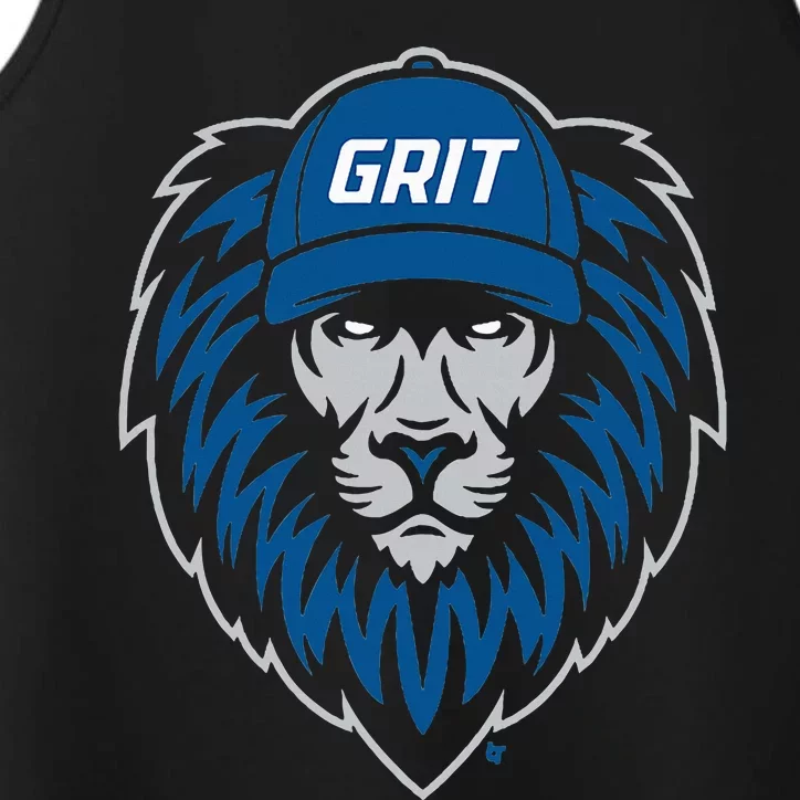 Detroit Football Grit Performance Tank