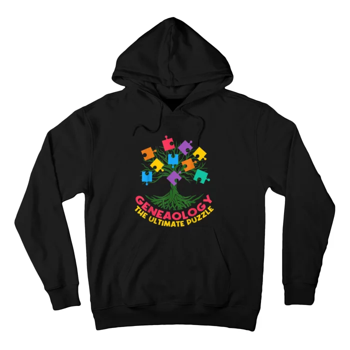 DNA Fractal Genealogy Of Life Genetics Tree Biology Class Hoodie