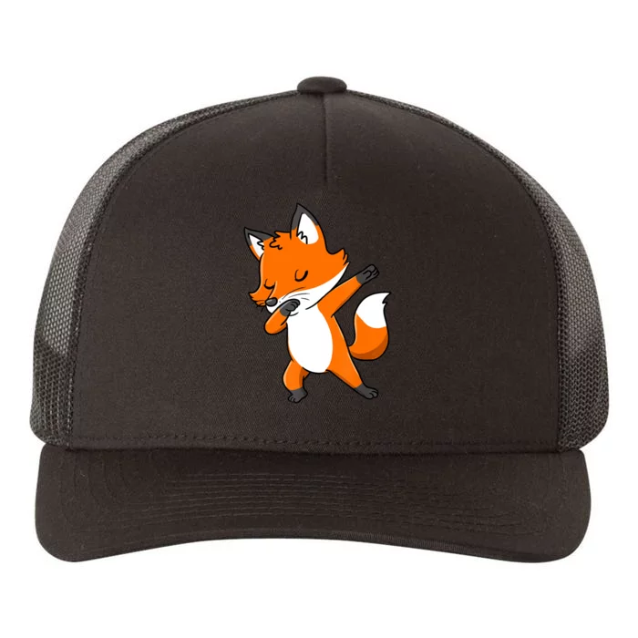 Dabbing Fox Gift For Fox Lover Gift Yupoong Adult 5-Panel Trucker Hat