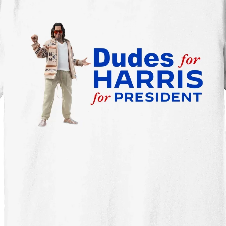 Dudes For Harris For President Premium T-Shirt