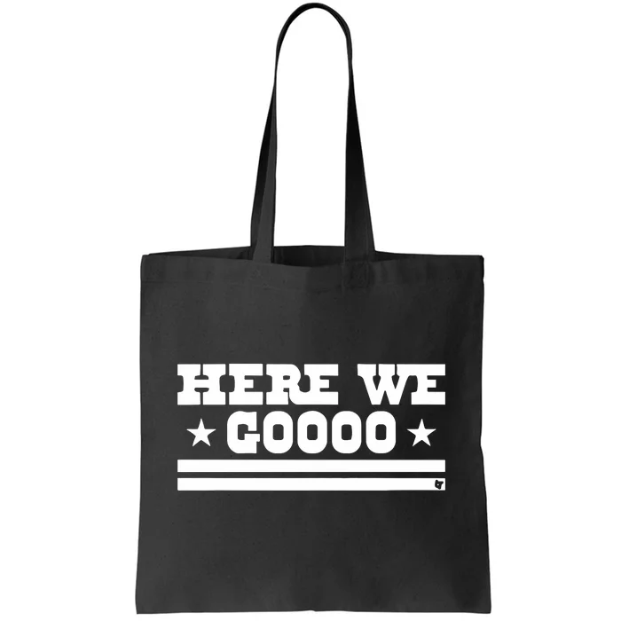 Dallas Football Here We Go Tote Bag