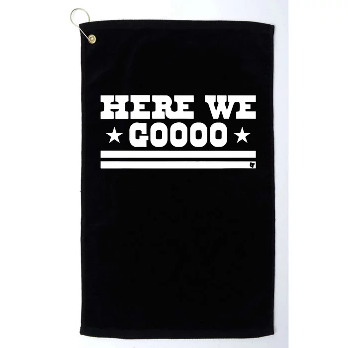 Dallas Football Here We Go Platinum Collection Golf Towel