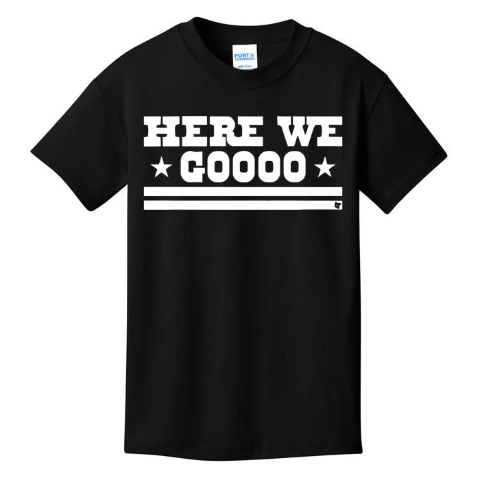 Dallas Football Here We Go Kids T-Shirt