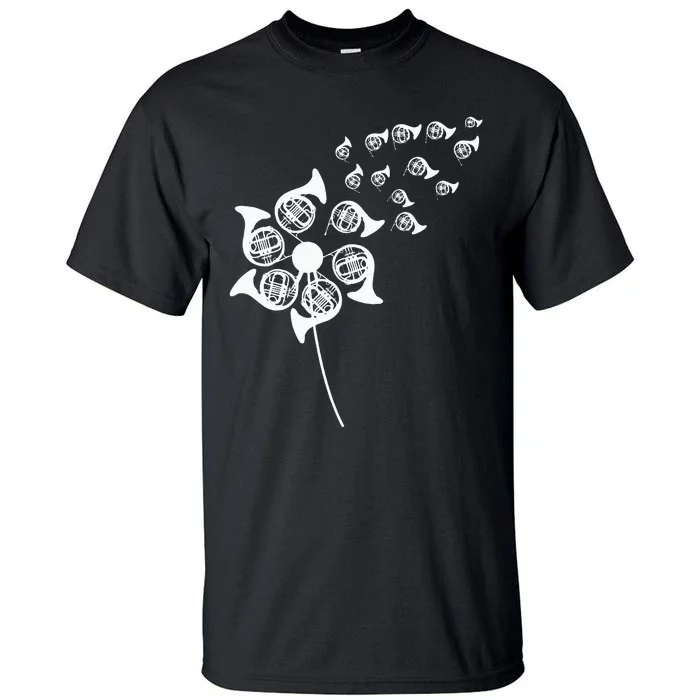 Dandelion French Horn Tall T-Shirt