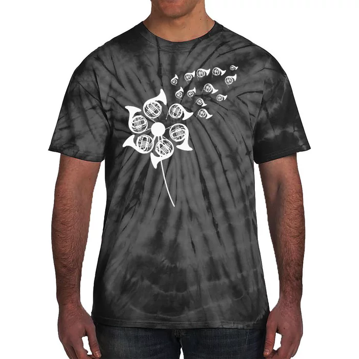 Dandelion French Horn Tie-Dye T-Shirt