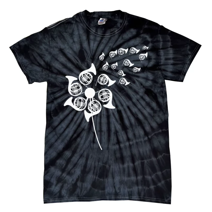 Dandelion French Horn Tie-Dye T-Shirt