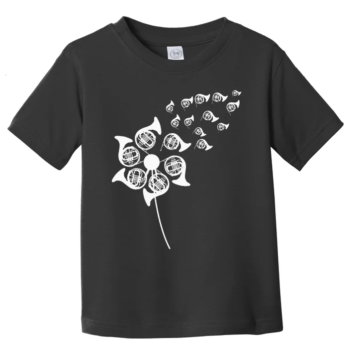 Dandelion French Horn Toddler T-Shirt