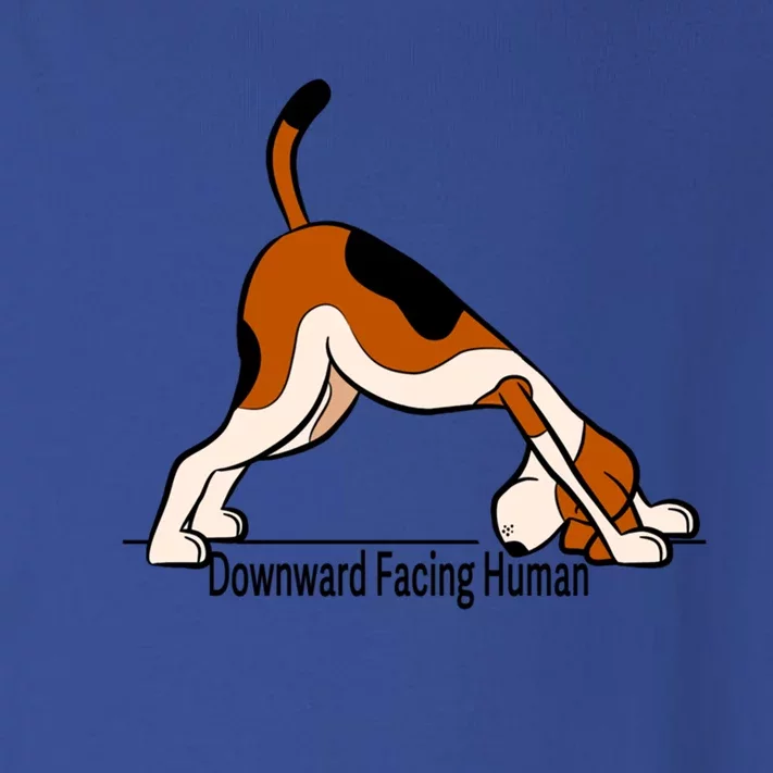 Downward Facing Hu Gift Funny Dog Yoga Gift Toddler Long Sleeve Shirt