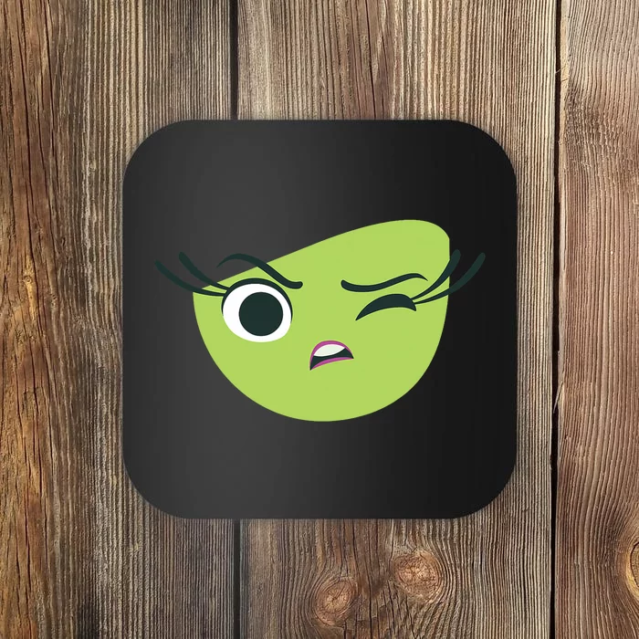 Disgust Face Halloween Costume Coaster