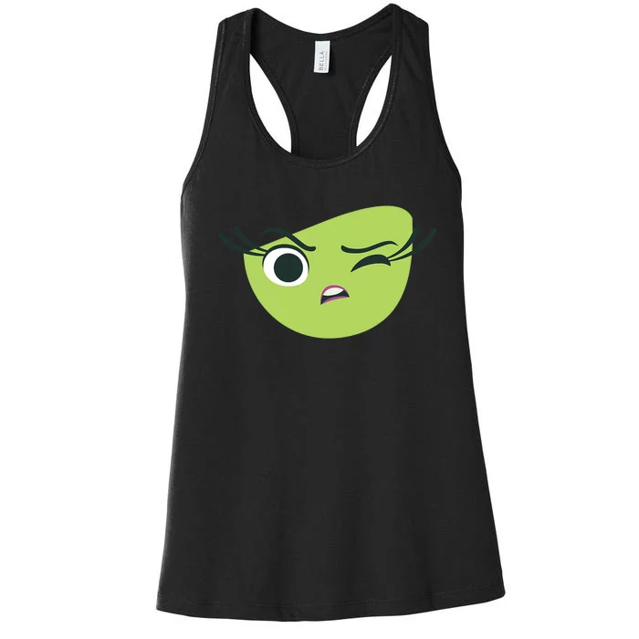 Disgust Face Halloween Costume Women's Racerback Tank