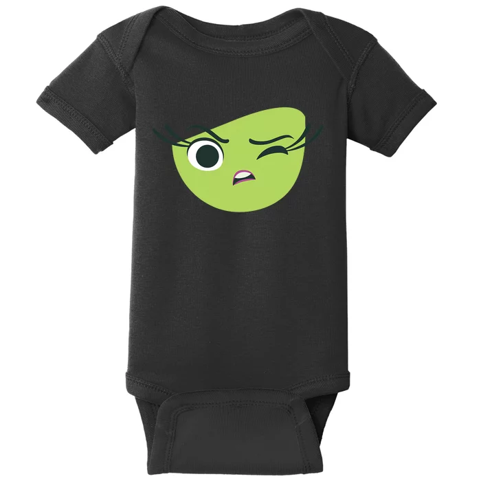 Disgust Face Halloween Costume Baby Bodysuit