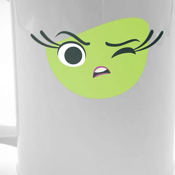 Disgust Face Halloween Costume Front & Back Beer Stein