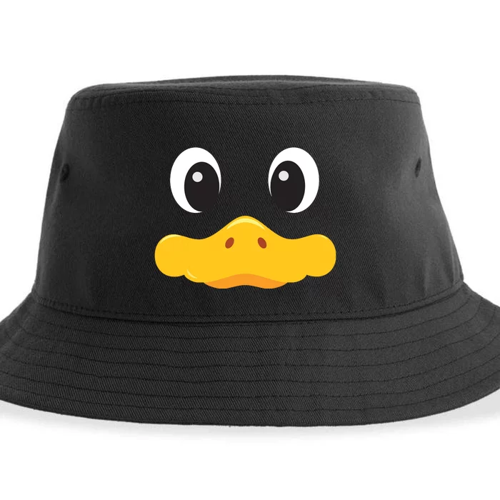 Duck Face Halloween Costume Birthday Idea Cute Funny Sustainable Bucket Hat