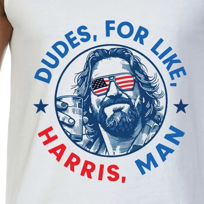 Dudes For Harris Kamala 2024 Madam President Democrat Comfort Colors® Tank Top