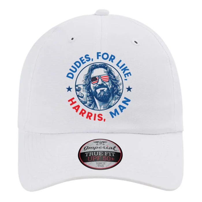 Dudes For Harris Kamala 2024 Madam President Democrat The Original Performance Cap