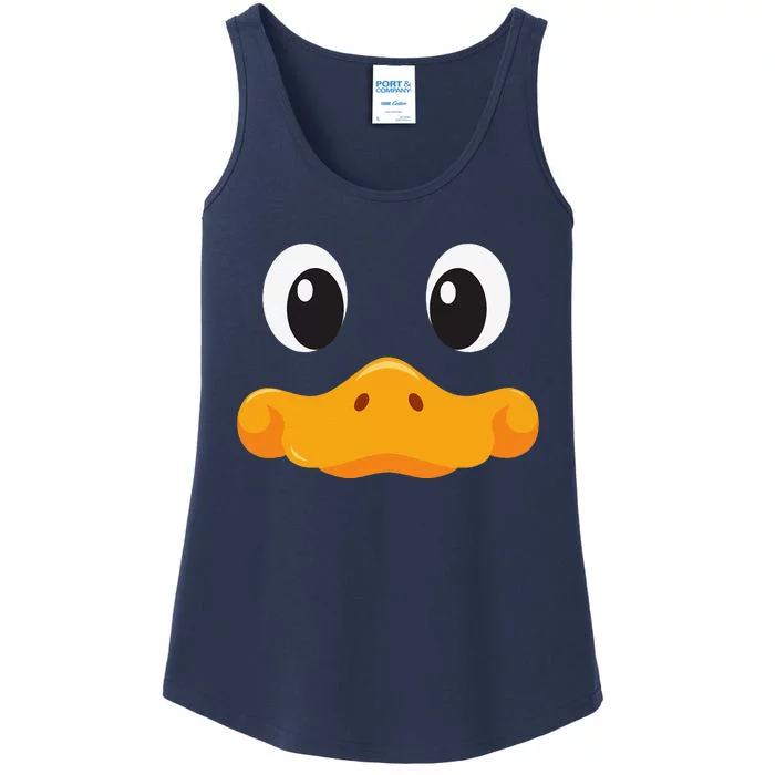 Duck Face Halloween Costume Birthday Idea Cute Funny Ladies Essential Tank