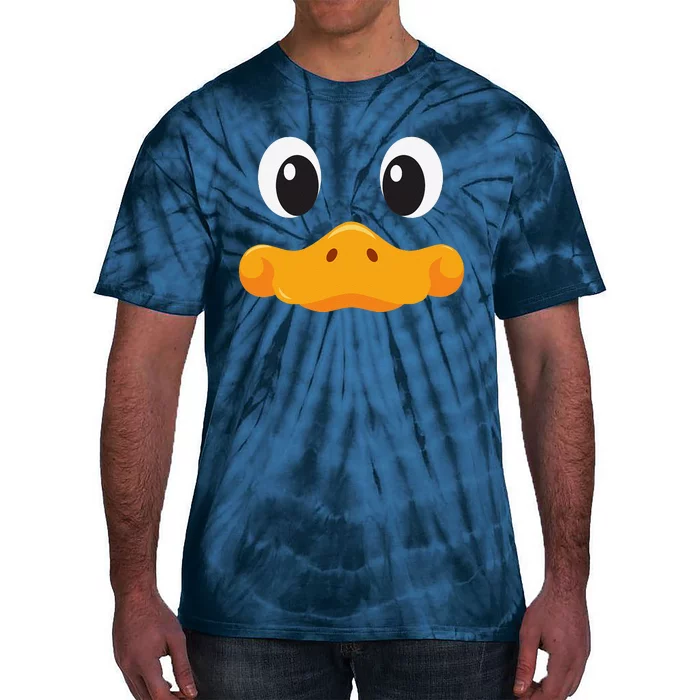 Duck Face Halloween Costume Birthday Idea Cute Funny Tie-Dye T-Shirt