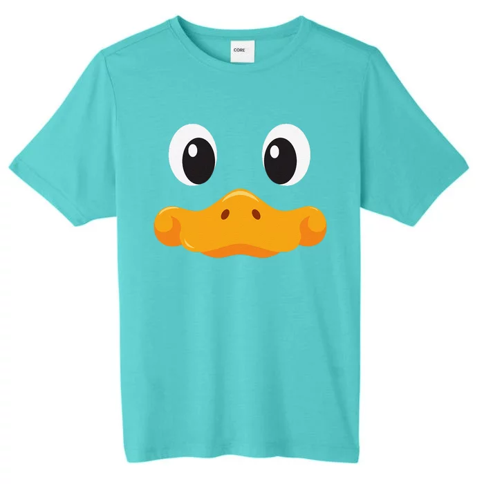 Duck Face Halloween Costume Birthday Idea Cute Funny ChromaSoft Performance T-Shirt