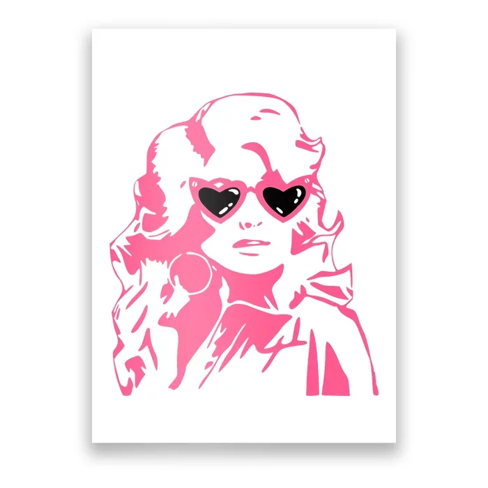 Dolly Face In Sunglasses Dolly Vibes Dolly Fan Lover Poster