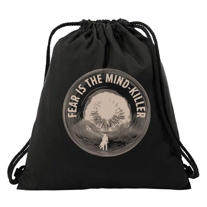 Dune Fear Is The Mind Killer Dune Arrakis Drawstring Bag