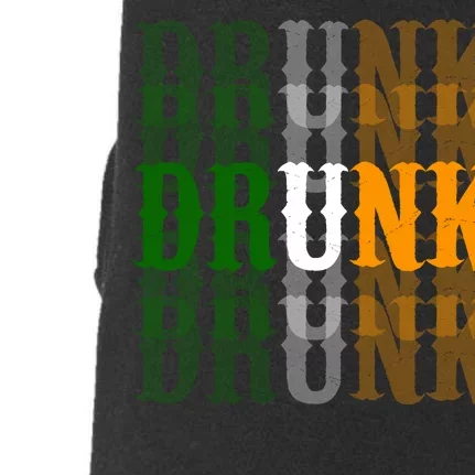 Drunk Funny Irish Drinking Doggie 3-End Fleece Hoodie