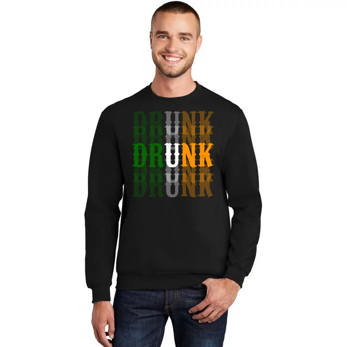 Drunk Funny Irish Drinking Sweatshirt