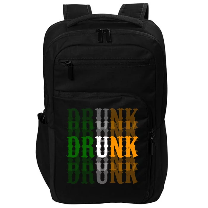 Drunk Funny Irish Drinking Impact Tech Backpack