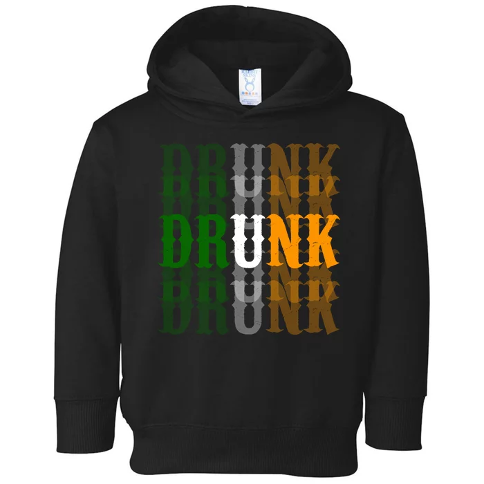 Drunk Funny Irish Drinking Toddler Hoodie