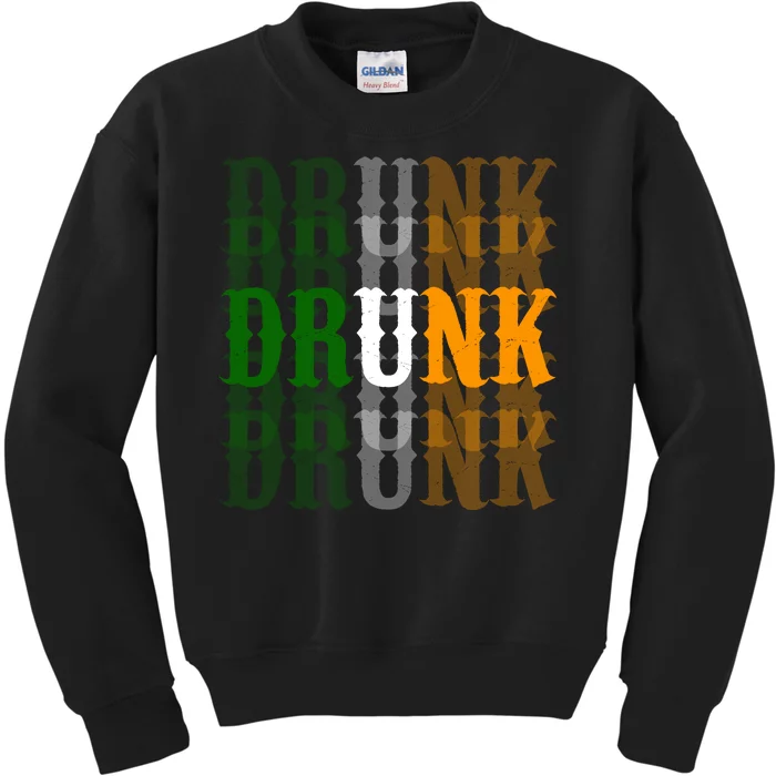 Drunk Funny Irish Drinking Kids Sweatshirt