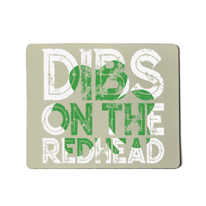 Dublin FistinFunny Ireland DrinkingSt Patricks Day Mousepad