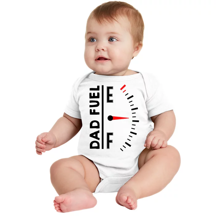 Dad Fuel Jokes Gift Baby Bodysuit