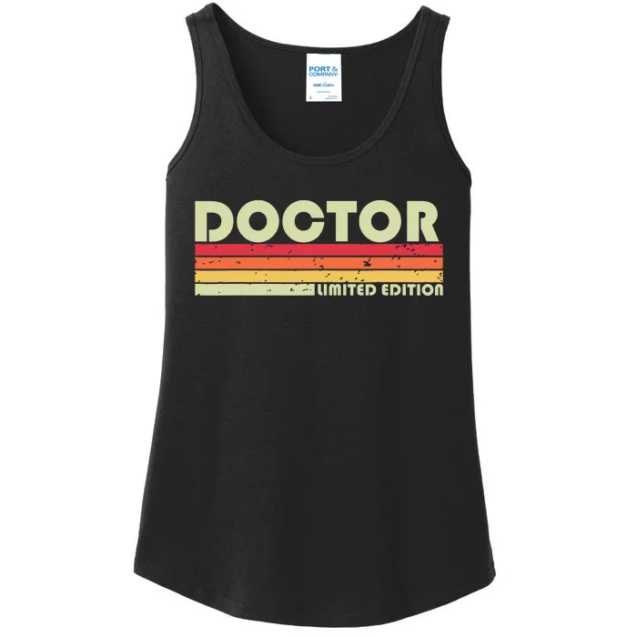 Doctor Funny Job Title Profession Birthday Worker Idea Ladies Essential Tank