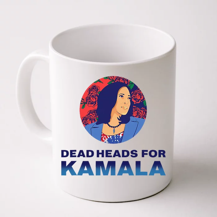 Deadheads For Kamala Front & Back Coffee Mug