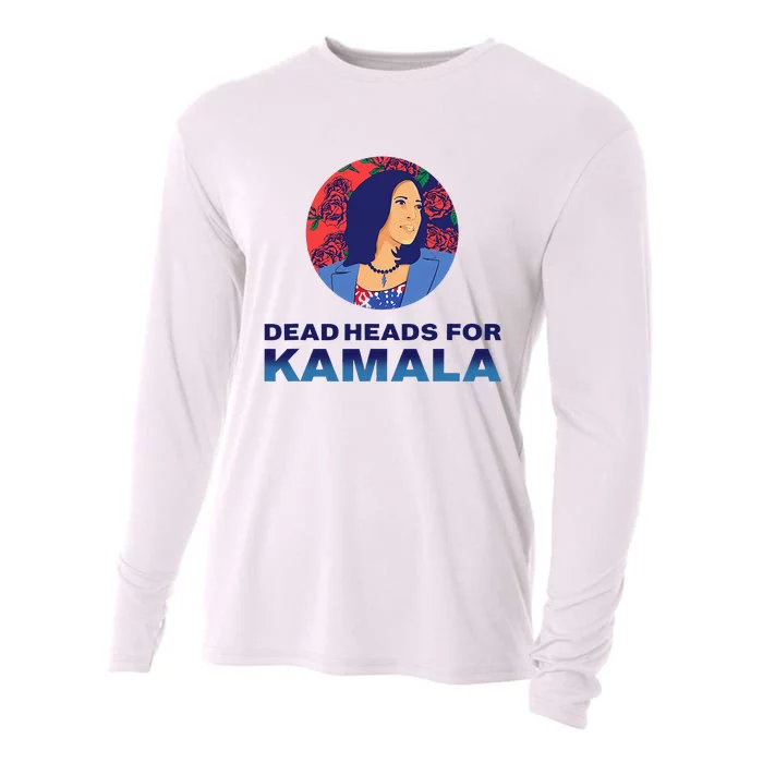 Deadheads For Kamala Cooling Performance Long Sleeve Crew