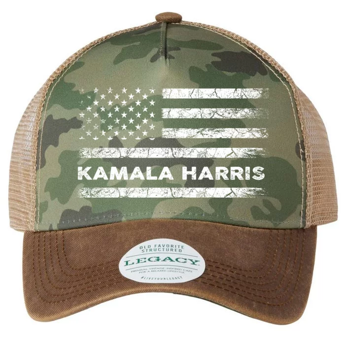 Democrats For Kamala Harris 2024 Legacy Tie Dye Trucker Hat