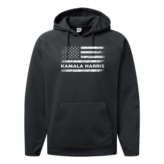 Democrats For Kamala Harris 2024 Performance Fleece Hoodie