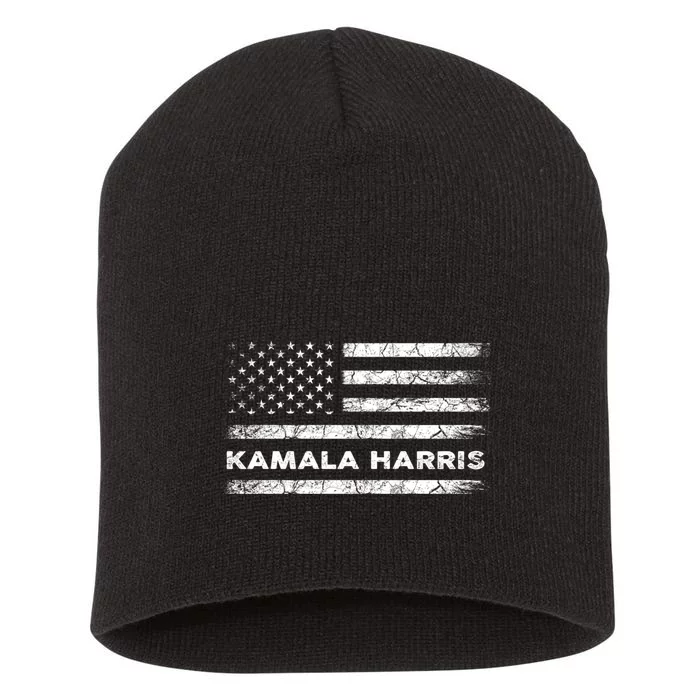 Democrats For Kamala Harris 2024 Short Acrylic Beanie