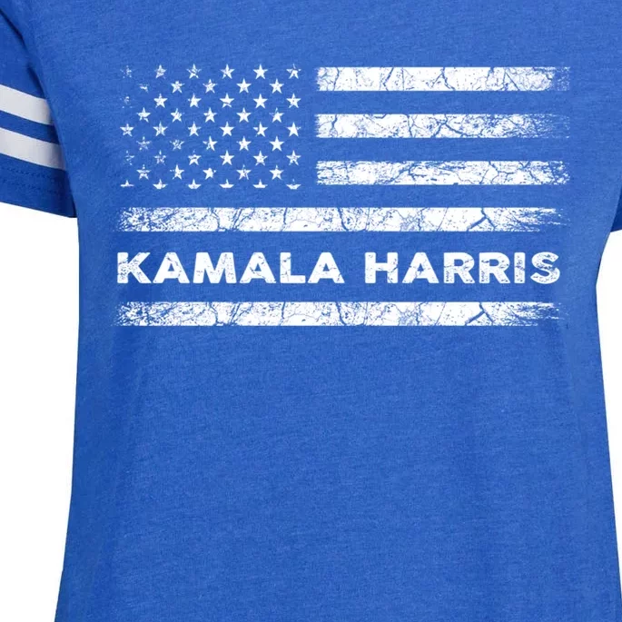 Democrats For Kamala Harris 2024 Enza Ladies Jersey Football T-Shirt