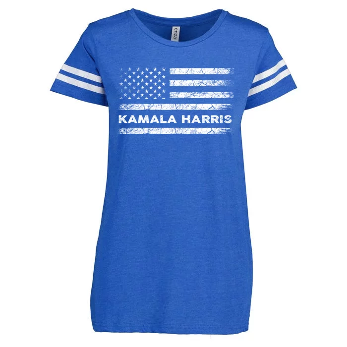 Democrats For Kamala Harris 2024 Enza Ladies Jersey Football T-Shirt