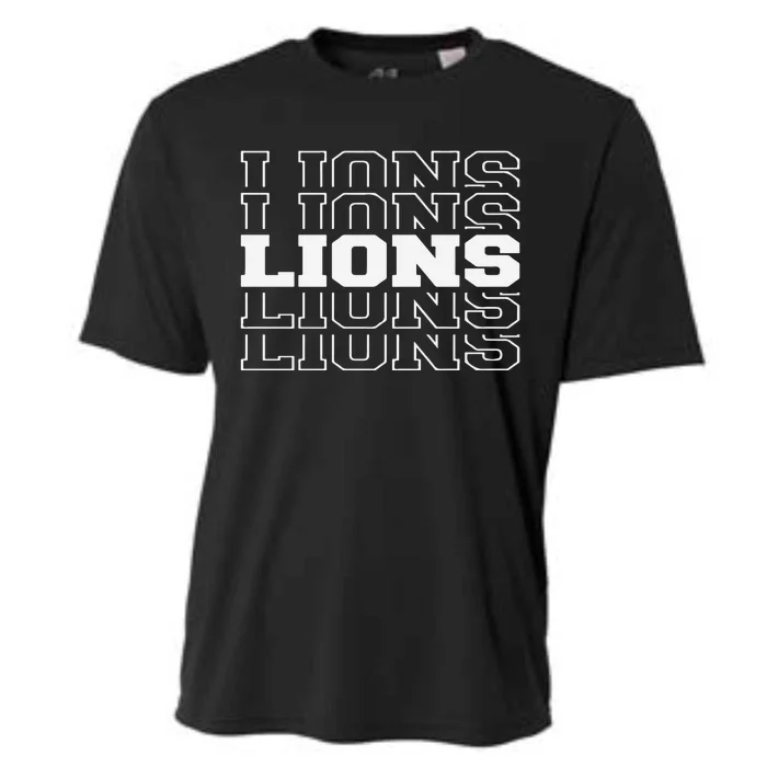 Detroit Football Lions Cooling Performance Crew T-Shirt