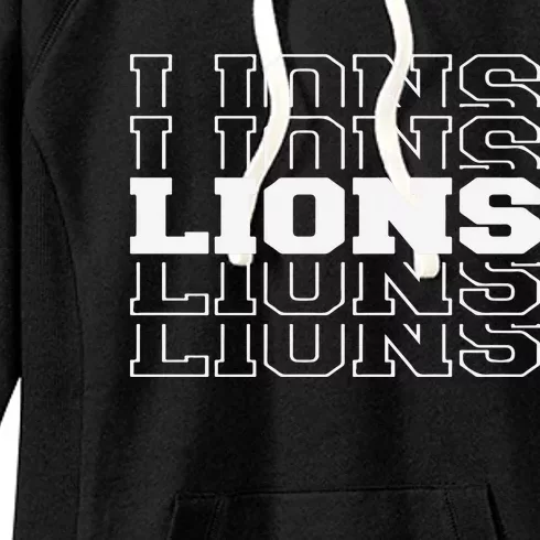 Detroit Football Lions Women's Fleece Hoodie