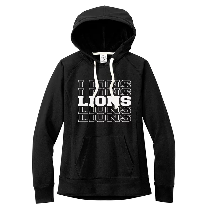 Detroit Football Lions Women's Fleece Hoodie