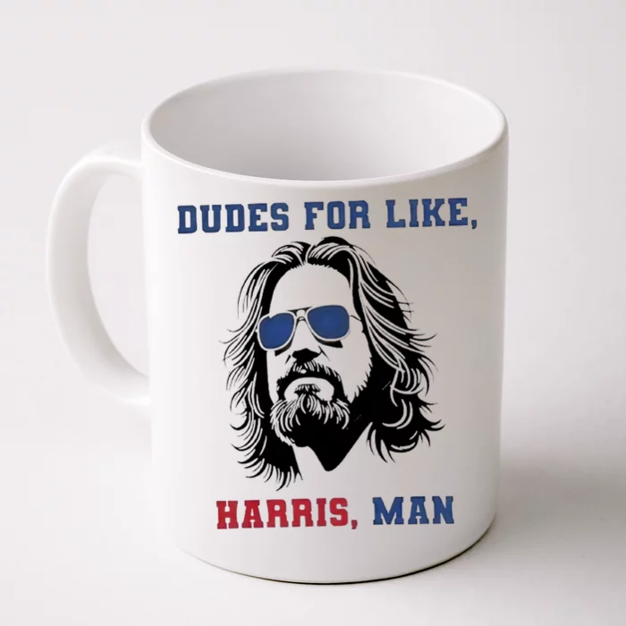 Dudes For Like Harris White Dudes For Harris Front & Back Coffee Mug