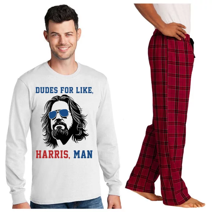 Dudes For Like Harris Man Long Sleeve Pajama Set