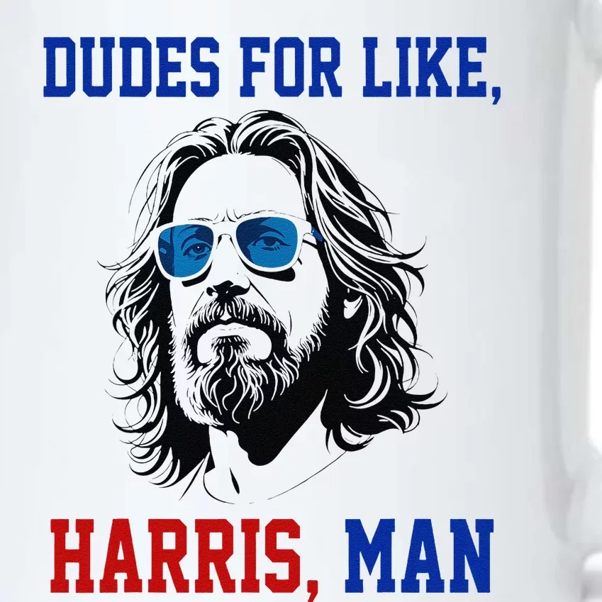 Dudes For Like Harris Man Funny White Dudes For Harris 2024 Gift Black Color Changing Mug