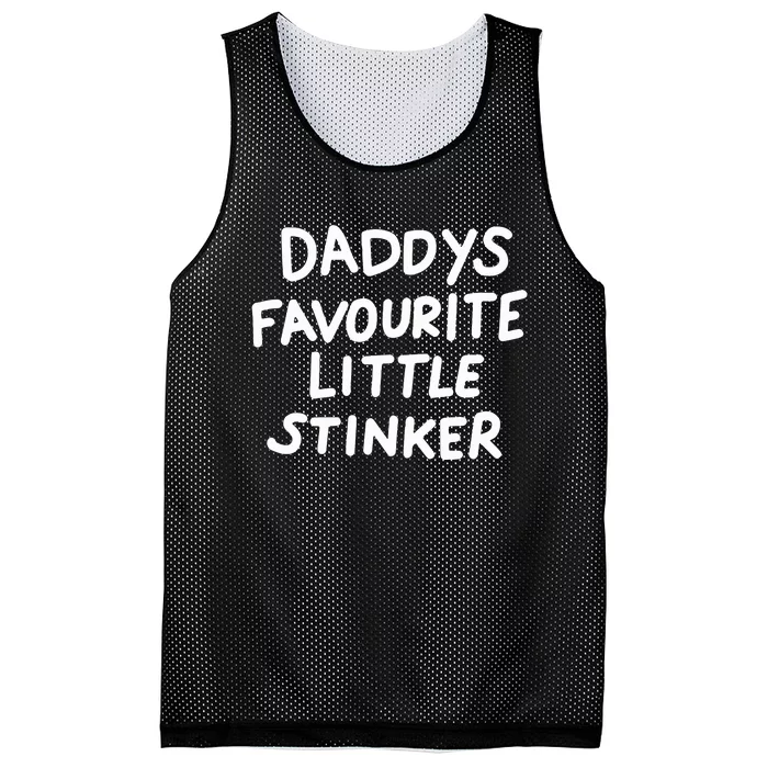 Daddys Favourite Little Stinker Mesh Reversible Basketball Jersey Tank