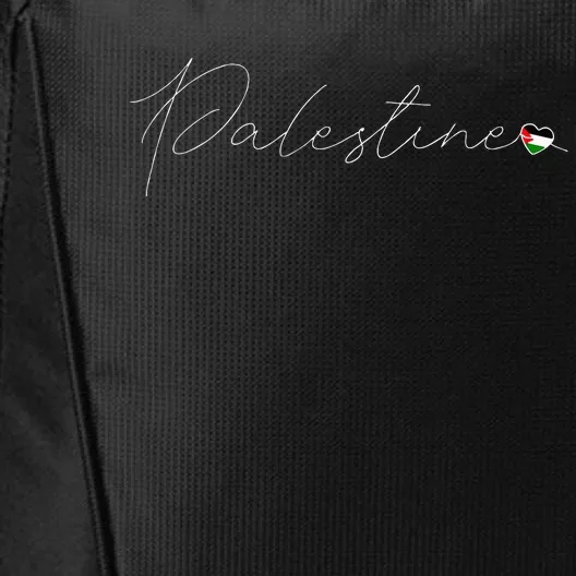 Dawlat Filastin Love Palestinian Flag Heart on Palestine City Backpack